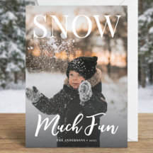 Sneeuw Veel Plezier Winter Vakantie Familie Foto