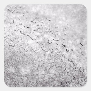 Sneeuw Vierkante Sticker