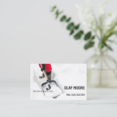 Sneeuw Visitekaartje (Staand voorkant)