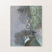 Sneeuw voor de Argentijnse Monet Fine Art Legpuzzel (Verticaal)