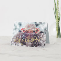 Sneeuw voor feestdagen met feestdagen voor feestda