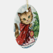 Sneeuw voor mousserend gebruik - kerst met koffie keramisch ornament (Rechts)