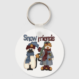 Sneeuw Vrienden Tshirts en geschenken Sleutelhanger
