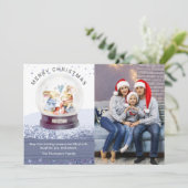 Sneeuw Wereldbol Cute Mice Foto van Merry (Staand voorkant)