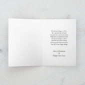 SNEEUW WERELDBOL - KERST - DOCHTER FEESTDAGEN KAART (Binnen)