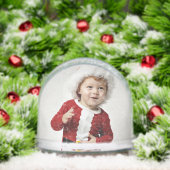 Sneeuw Wereldbol met 2 foto's Sneeuwbol (Kerstmis)