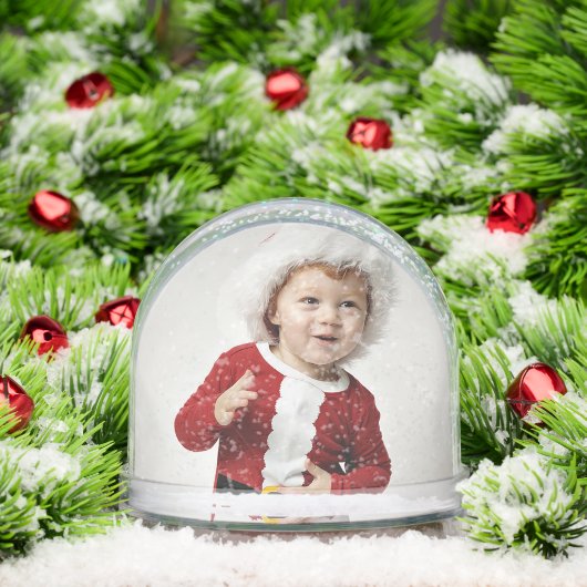 Sneeuw Wereldbol met 2 foto's Sneeuwbol (Kerstmis)