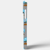 Sneeuw Wereldbol met drie Gnome Uilen Case-Mate iPhone Case (Achterkant / Links)