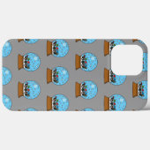 Sneeuw Wereldbol met drie Gnome Uilen Case-Mate iPhone Case (Achterkant (horizontaal))