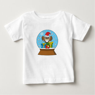 Sneeuw Wereldbol met Sinterklaas Uil