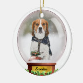 sneeuw wereldbol Pet Ornament (Links)