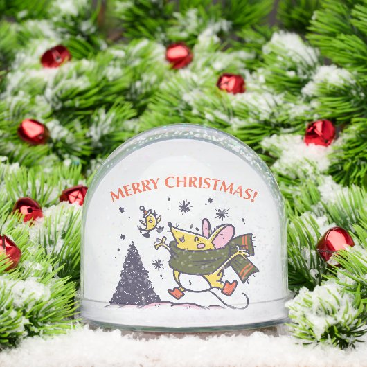 Sneeuw Wereldbol  Vrolijke Kerstmuis Sneeuwbol (Kerstmis)