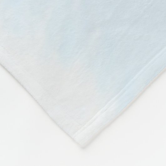 Sneeuw Winter Medium Fleece Deken (Hoek)