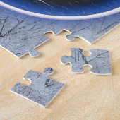 Sneeuw Winter Scene Quote Legpuzzel (Zijkant)