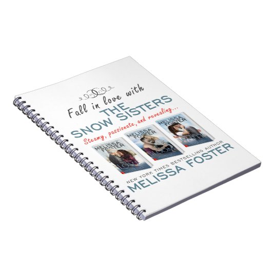 Sneeuw Zusters 6.5" x 8.75" Notitieboek (Rechterzijde)