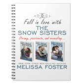 Sneeuw Zusters 6.5" x 8.75" Notitieboek (Voorkant)