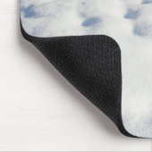 Sneeuwachtergrond - Mousepad Muismat (Hoek)