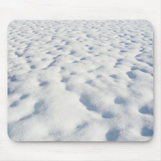 Sneeuwachtergrond - Mousepad Muismat (Voorkant)