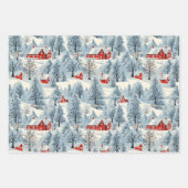 Sneeuwachtig  Landschap Inpakpapier Vel (Voorkant 3)
