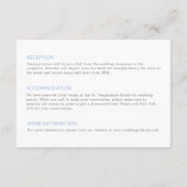 Sneeuwachtige skipistes liefdevol paar in de winte informatiekaartje (Achterkant)