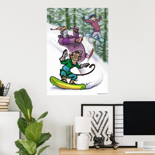 Sneeuwapen Poster (Thuiskantoor)