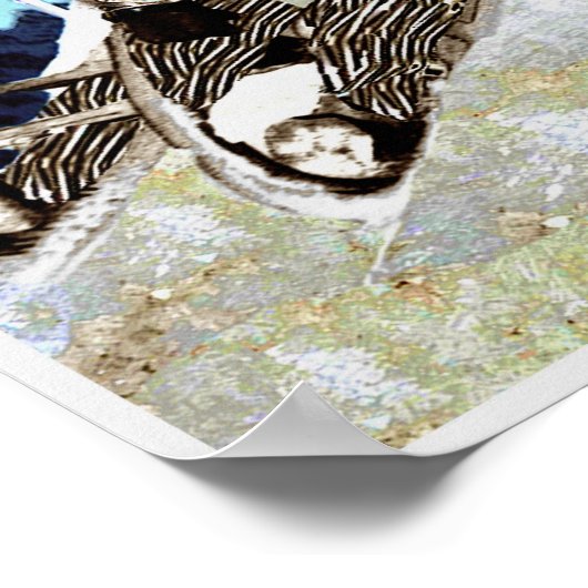 Sneeuwbaby (afdrukken) poster (Hoek)