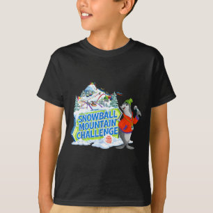 Sneeuwbal Berg Uitdaging VBS 2026 Jezus Geloof T-shirt