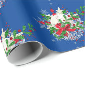 Sneeuwbal en linten cadeaupapier (Rol Hoek)