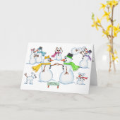 Sneeuwbal Kaart (Gele Bloem)