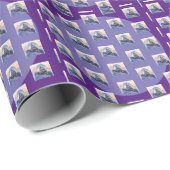 Sneeuwbal Kerstboom winter sneeuwval Cadeaupapier (Rol Hoek)