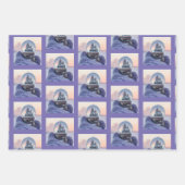 Sneeuwbal Kerstboom winter sneeuwval Inpakpapier Vel (Voorkant 2)