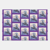 Sneeuwbal Kerstboom winter sneeuwval Inpakpapier Vel (Voorkant)