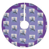 Sneeuwbal Kerstboom winter sneeuwval Rok (Voorkant)