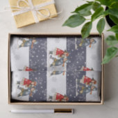 Sneeuwbal Kinderen Kerstmis gestreept sneeuwvlok Tissuepapier (Geschenk)