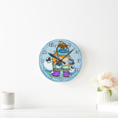 Sneeuwbal Monster Ronde Klok (Huis)