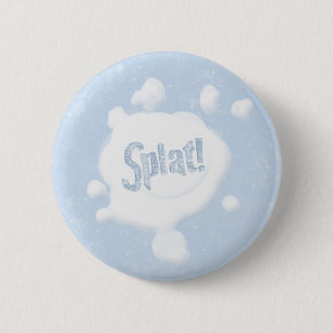 Sneeuwbal Splat! Button