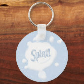 Sneeuwbal Splat! sleutelring Sleutelhanger (Voorkant)