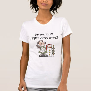 Sneeuwbal vechten Tshirts en geschenken