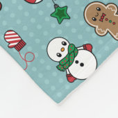 Sneeuwbaldeken Fleece Deken (Hoek)