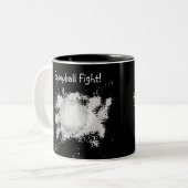 Sneeuwbalgevecht Mok (Voorkant links)