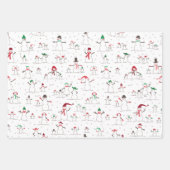 Sneeuwbalken en inpakpapier vel (Voorkant 2)