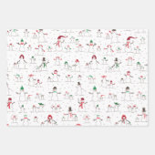 Sneeuwbalken en inpakpapier vel (Voorkant)