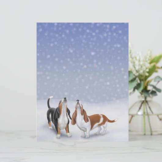 Sneeuwbalken Letterhoofdbankierwerk (Staand voorkant)