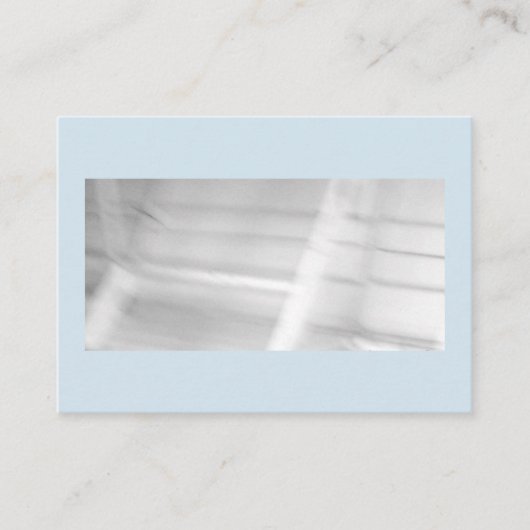 Sneeuwbalket Visitekaartje (Voorkant)