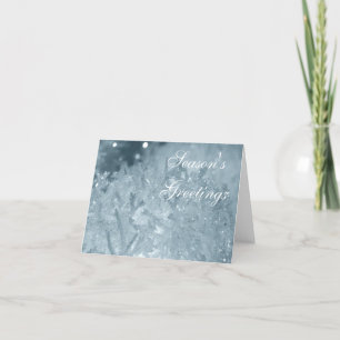 sneeuwballen 2 feestdagen kaart