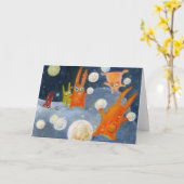 sneeuwballen kaart (Gele Bloem)