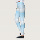 Sneeuwballende pinguïns leggings (Links)
