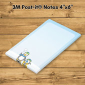 Sneeuwballende pinguïns post-it® notes