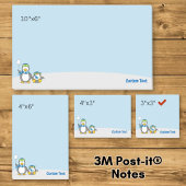 Sneeuwballende Pinguïns Post-it® Notes