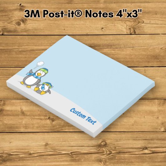 Sneeuwballende Pinguïns Post-it Notities Post-it® Notes